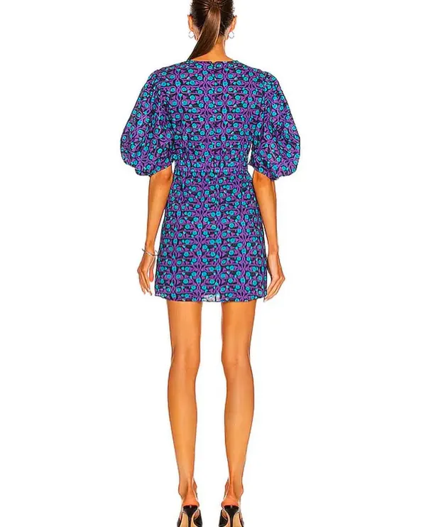 RHODE Pia Dress Purple Size 6 - Image 2