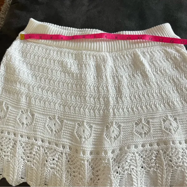 House Of Spence Crocheted Skort Size Medium EUC - Image 5