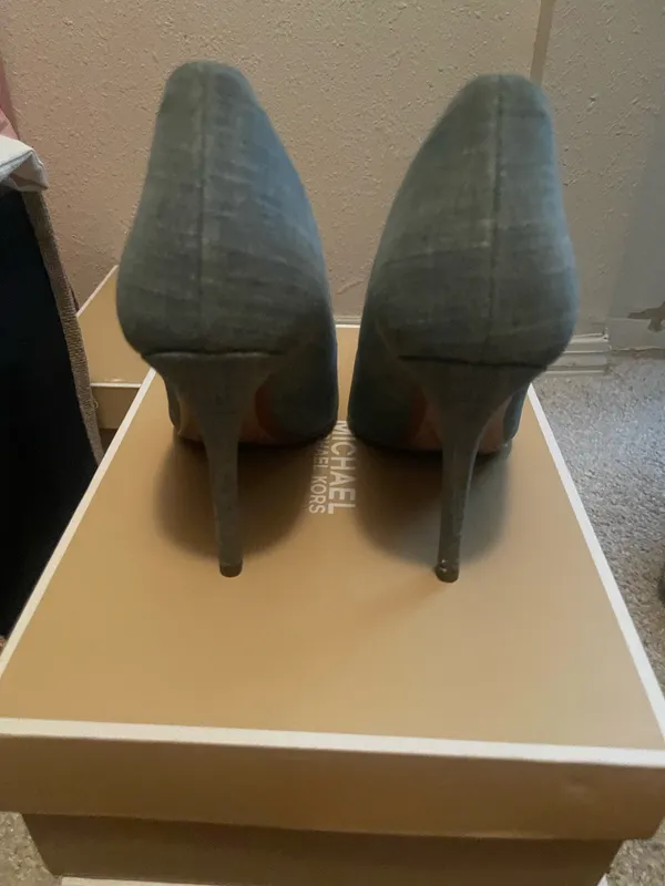 Michael Kors Denim Heels - Image 2