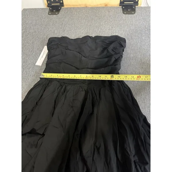 Princess Polly Rashida Strapless Mini Black Dress Size 8 NWT - Image 7