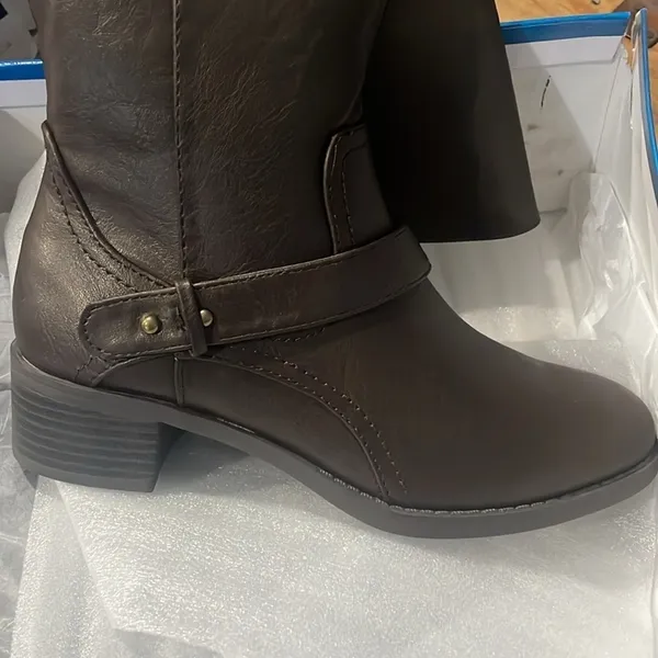 Easy Street Jewel Black Riding Boots Women’s 6M Knee High Studded Comfort - Image 9