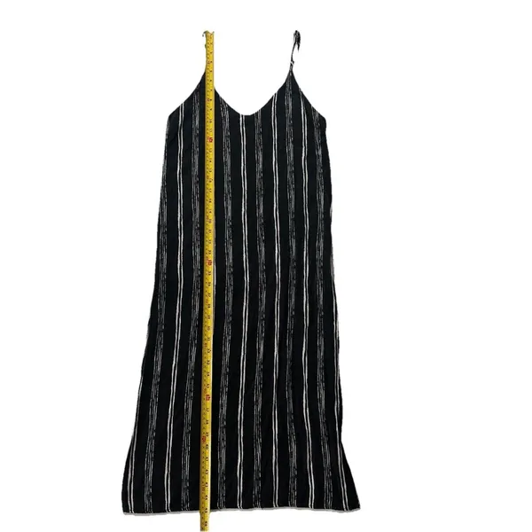 Vintage Women’s Striped Midi Slip Dress S Resortwear Vacation Minimalist Beach - Image 7