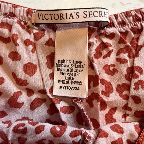Victoria's Secret Leopard Pajama Shorts - Image 2