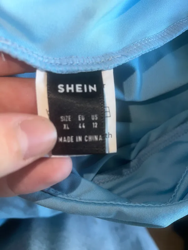 Skirt With Build In Shorts Blue Size XL - Image 4