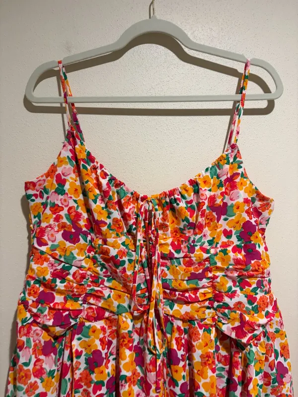 Princess Polly Barrett Mini Dress in Multi Floral - Image 7