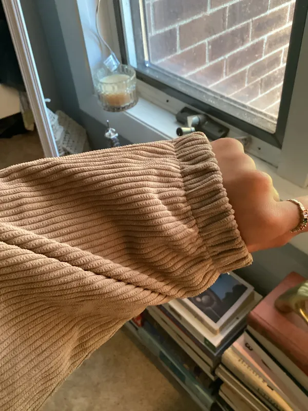 Corduroy Jacket Tan - Image 3