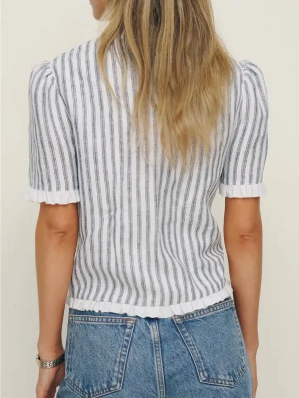 Reformation Linen top size small - Image 2