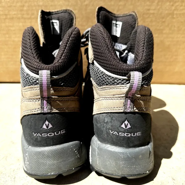 Vasque Breeze 2.0 Mid GTX Hiking Boots Vibram Sole Gargoyle/African Violet 8 - Image 5
