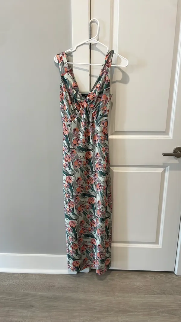 FORE Floral maxi Dress Multiple - Image 4