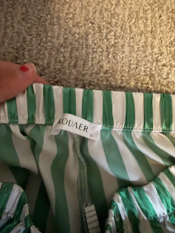 Amazon PJ Green Striped Set - Image 5