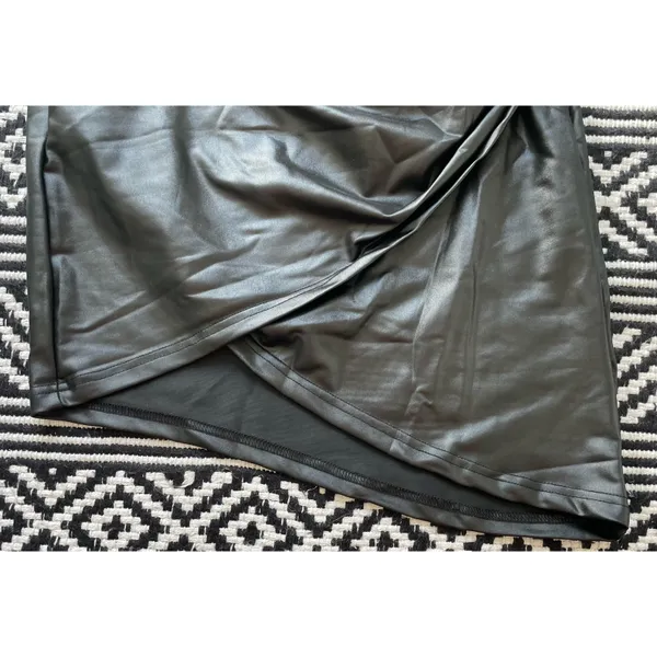 SheIn Bae High Waist Ruched Wrao Hem Skirt NWT! - Image 13