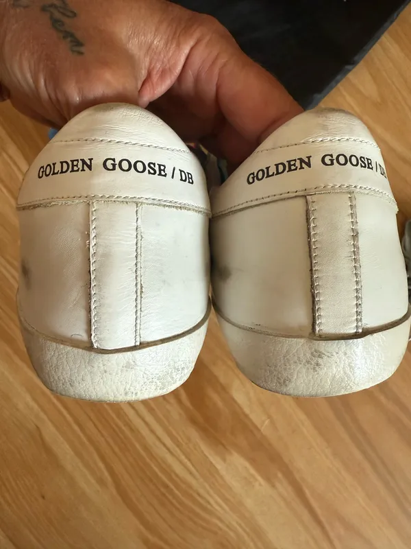 Golden Goose Superstar Rainbow Low Top Sneakers - Size 38 - Image 6