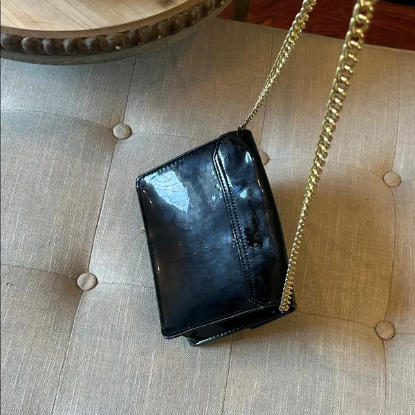 Jimmy Choo Black Tassel Shoulder Chain BLACK Bag Perfume Promo - Image 6