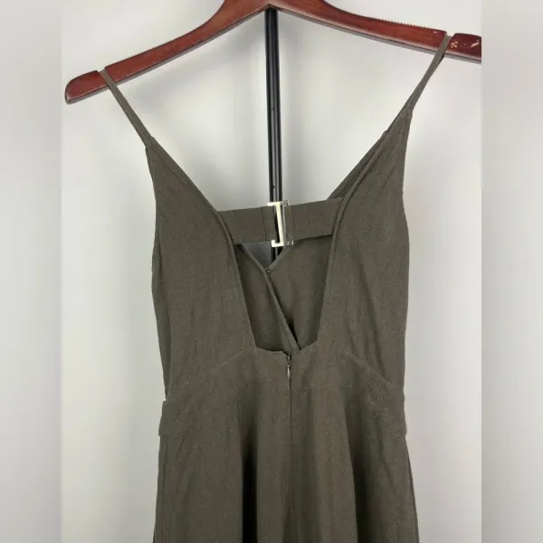 ASTR The Label Green Textured Cropped Wide Leg Jumpsuit‎ - Image 10