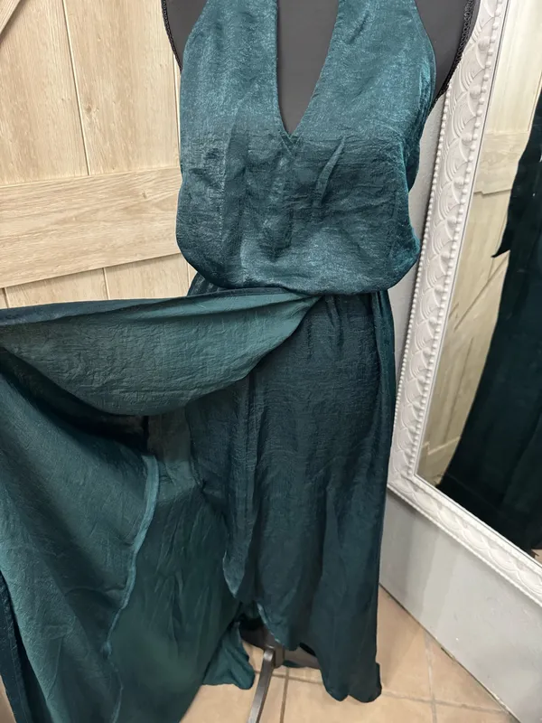 Show me Your Mumu dark green maxi dress - small - Image 5
