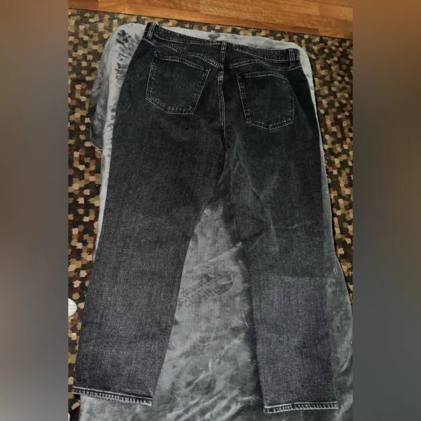 Abercrombie & Fitch Curve Love High Rise Skinny Jean in Black Size 16 (33) - Image 13