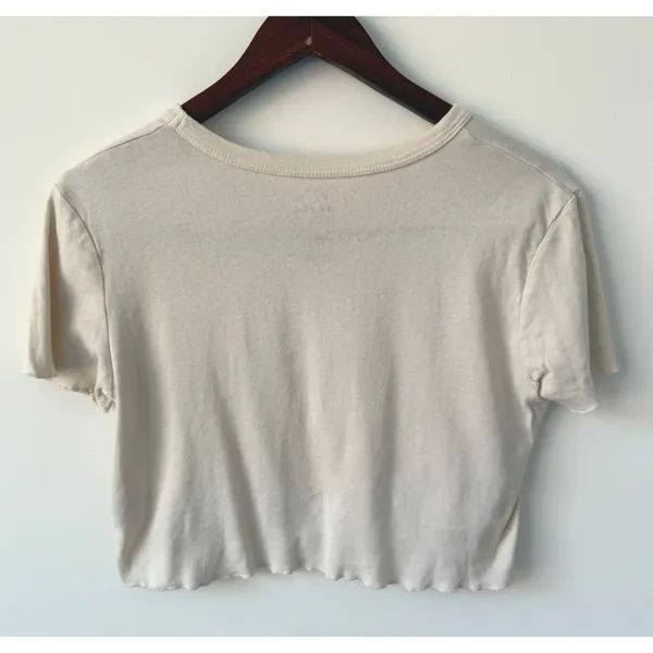 PS/LA Los Angeles California Crop‎ Top Cute Deer Strawberry Graphic Size Medium - Image 2