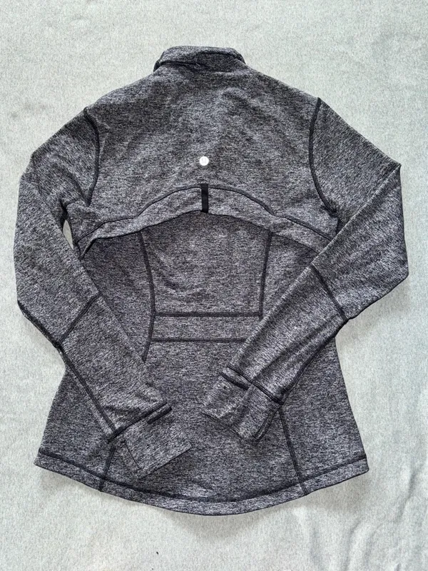 Lululemon Women’s Define‎ Jacket Heather Gray Full Zip Size 10 - Image 6
