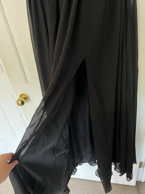 Black Maxi Dress Size 8 - Image 3