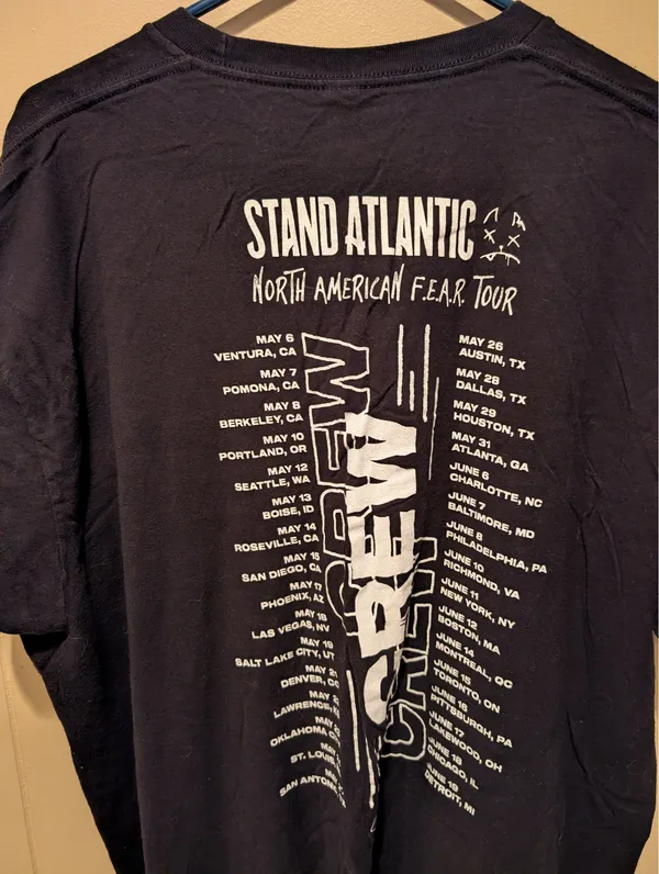 Tultex Stand Atlantic 2022 Tour Tee - Image 9