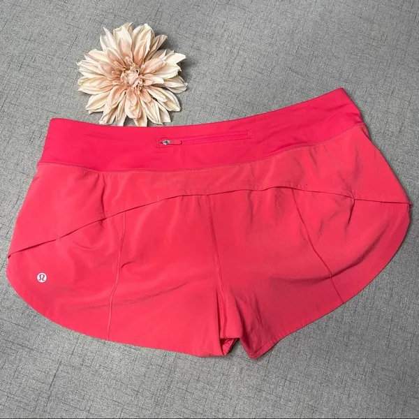 Lululemon Speed Up Athletic Gym Shorts Pink Heartthrob 12 - Image 6