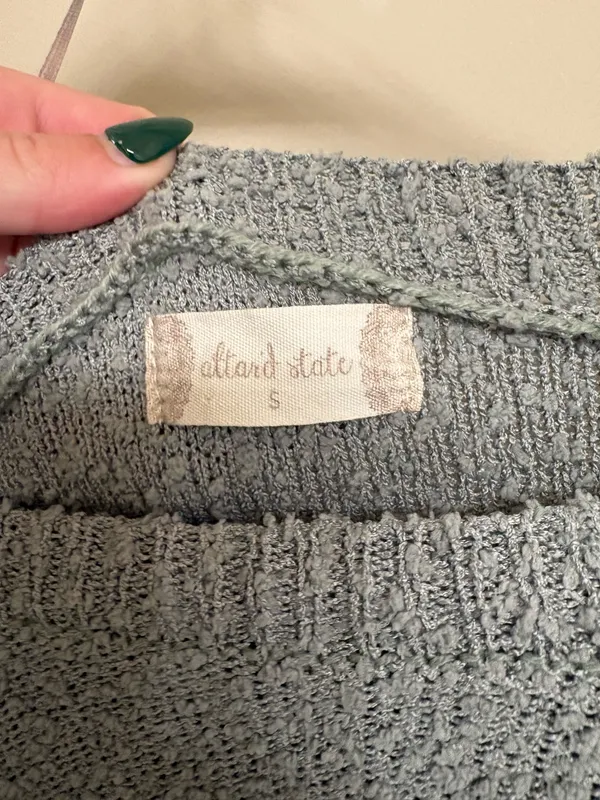 Altar'd State Sweater Knit Cropped - Image 3