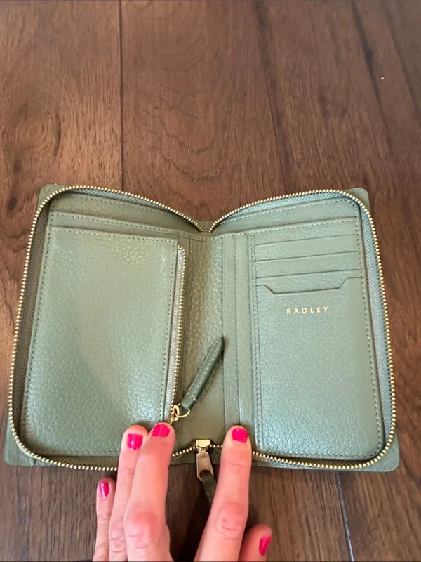 Radley London Zip Around Wallet in Dark Olive - C11-687 - Image 3