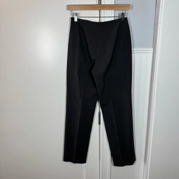 Emporio Armani‎ Vintage Green Wide Leg Wool Dress Pants Size 38 US size 2 office - Image 5