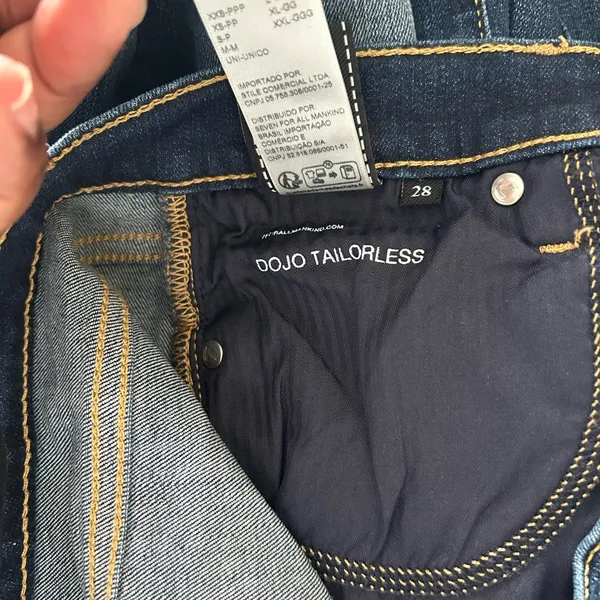 7 For All Mankind Tailorless Dojo Nolita Dark - Image 14
