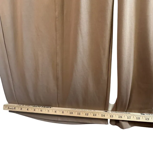 Old Navy PowerSoft Go-Dry Wide Leg Pants Tan Brown Plus Size‎ 3X High Waist New - Image 8