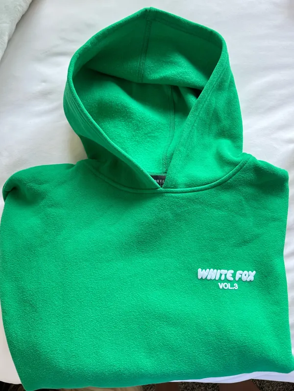 White Fox Boutique Hoodie Green - Image 2