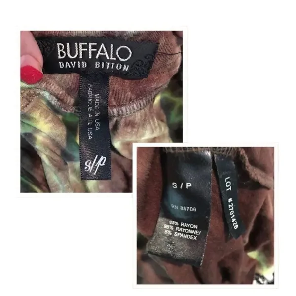 Buffalo David Bitton Tie Dye Maxi Halter Dress Size Small - Image 8