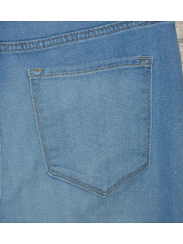 Old Navy Womens Jeans High Rise Flare Light Wash Size 12 Stretch Denim Classic - Image 7