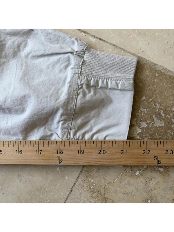Y2K Nike Wide Leg Capri Crop Track Sweatpants Low Waist Rise Women's Size Small - Image 5