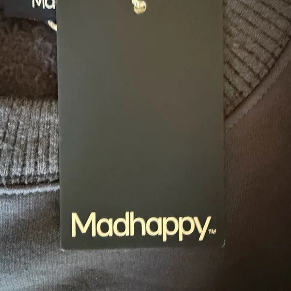 Madhappy Blizzard Graphic Logo Crewneck Sweatshirt Navy XS NWT Streetwear - Image 12