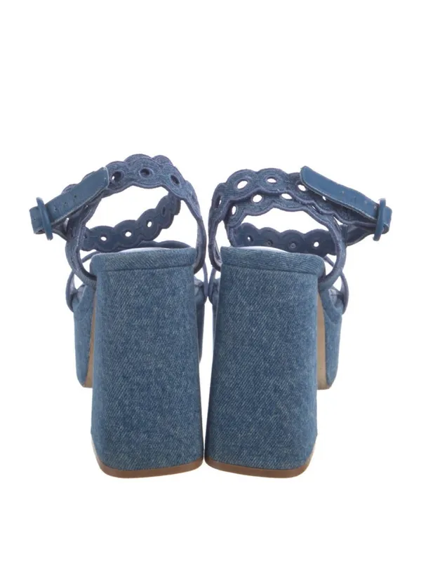 Larroude Denim Heel - Image 4