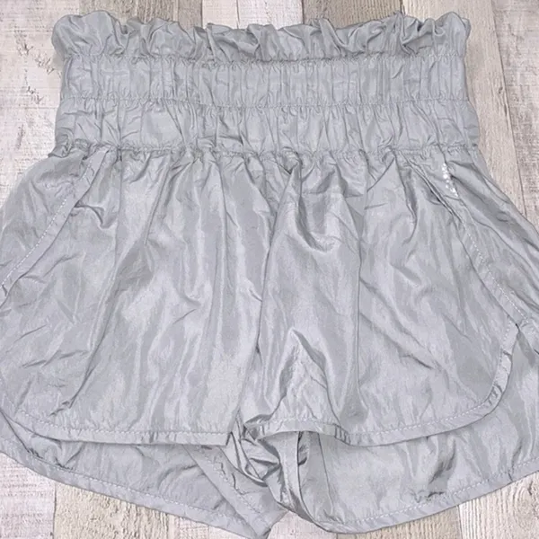 Free People movement way home arctic mist athletic shorts size small - Image 8