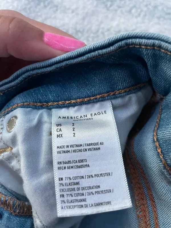 American Eagle Curvy High Rose Shortie - Image 4