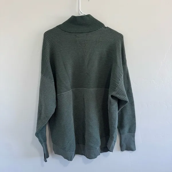 Aerie quarter zip sweater pullover xxl - Image 3