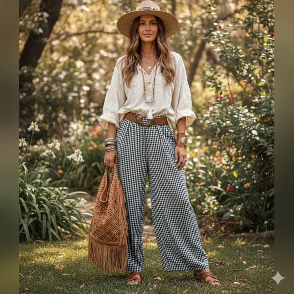 Free People East Side Trousers Pants - black/white Sz S New no tags 👈🏻 - Image 3