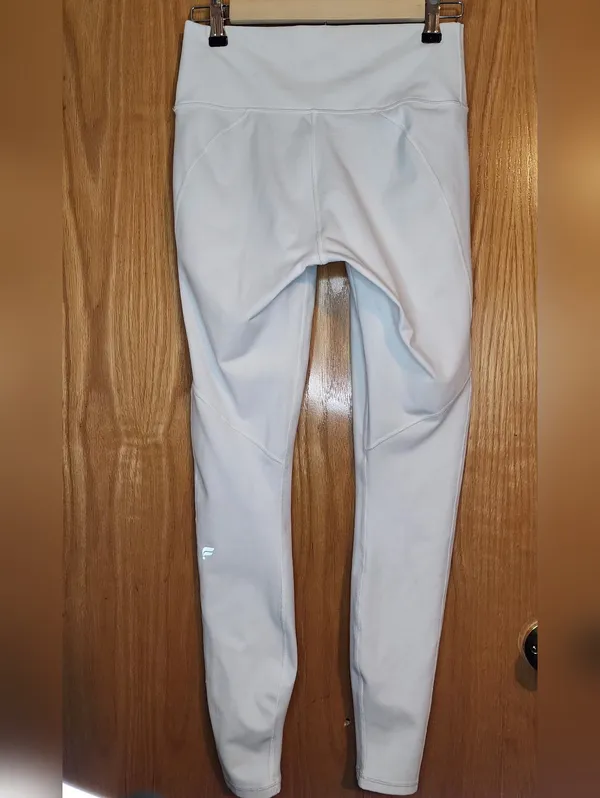 Fabletics White High-Waist Leggings - Image 2