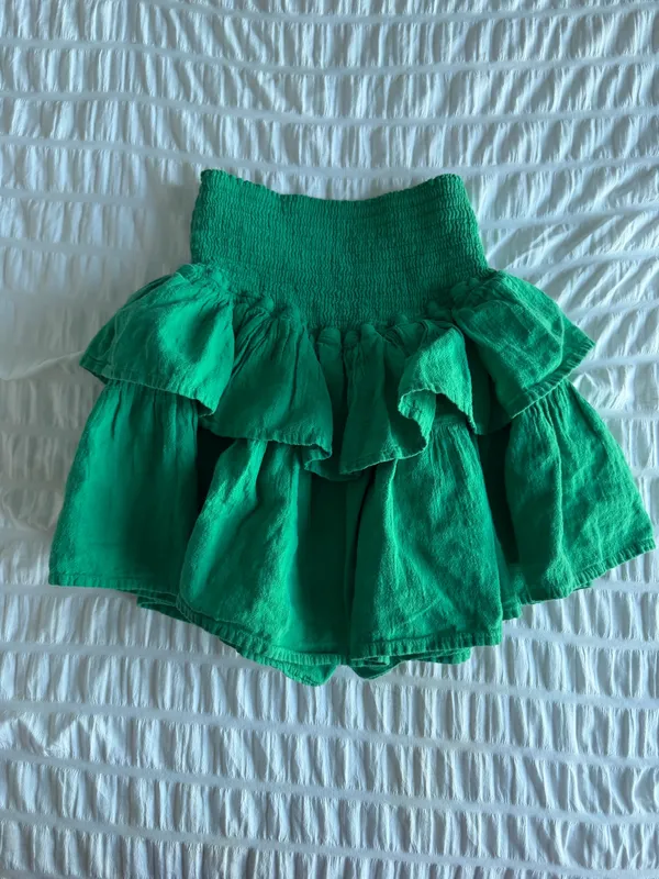 green altard state ruffle skirt - Image 2