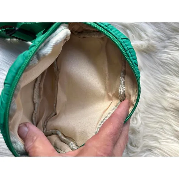 Stylish Green Quilted Belt Bag/Waist Bag - Image 4