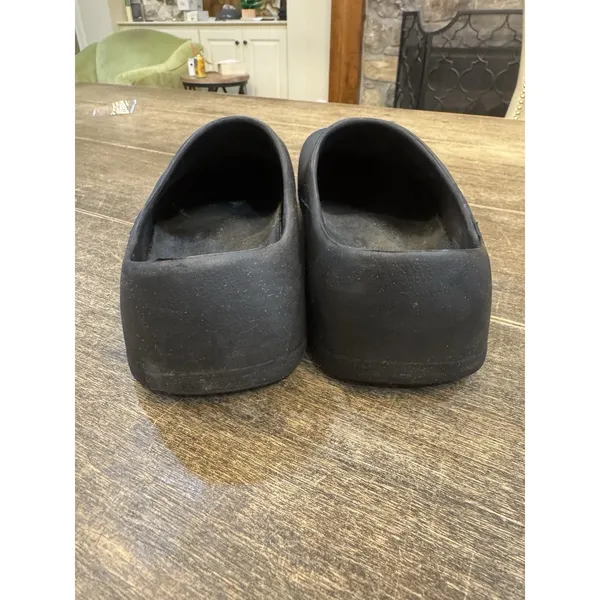 Birkenstock Black‎ Rubber Waterproof Men's Clog Mules Shoes 40 MENs 7 womens 9 - Image 5