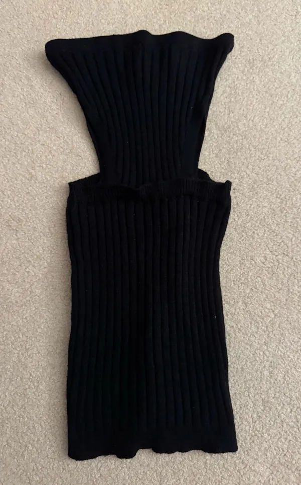 Princess Polly Black Cut-Out Dress Mini - Image 2