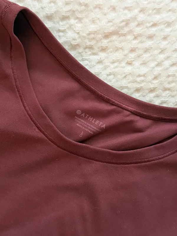 Athleta Transcend Open Back Tee - Image 4