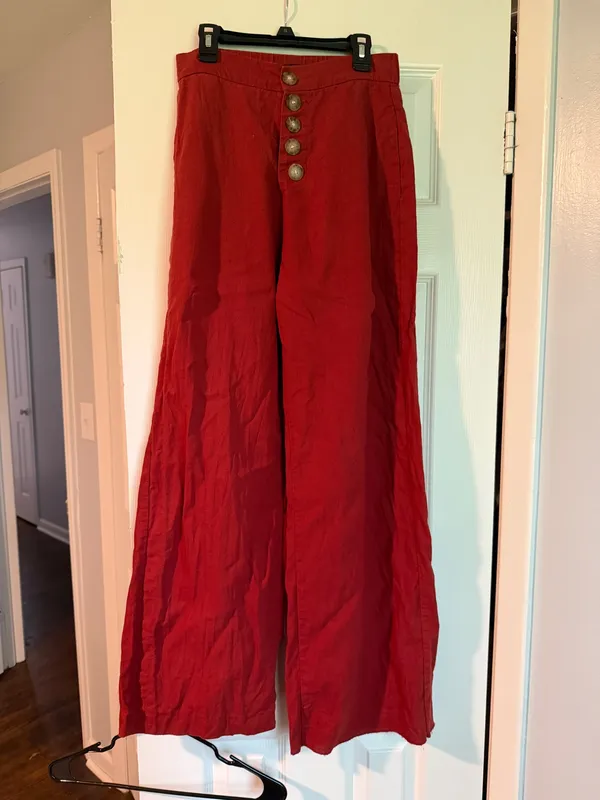 ZARA Burnt orange pants - Image 4