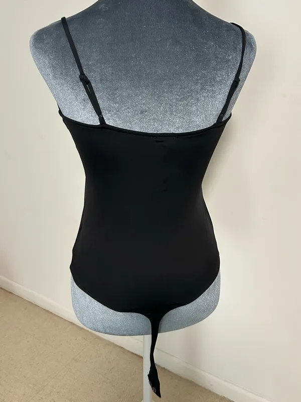 Express Black Body Contour Bodysuit - Image 2