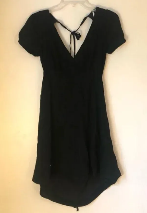 Smith Black Mini Open Back Dress 2 - Image 7
