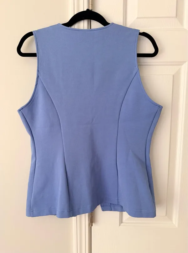 Anthropologie Maeve Button-Front Knit Vest, Size L - Image 11
